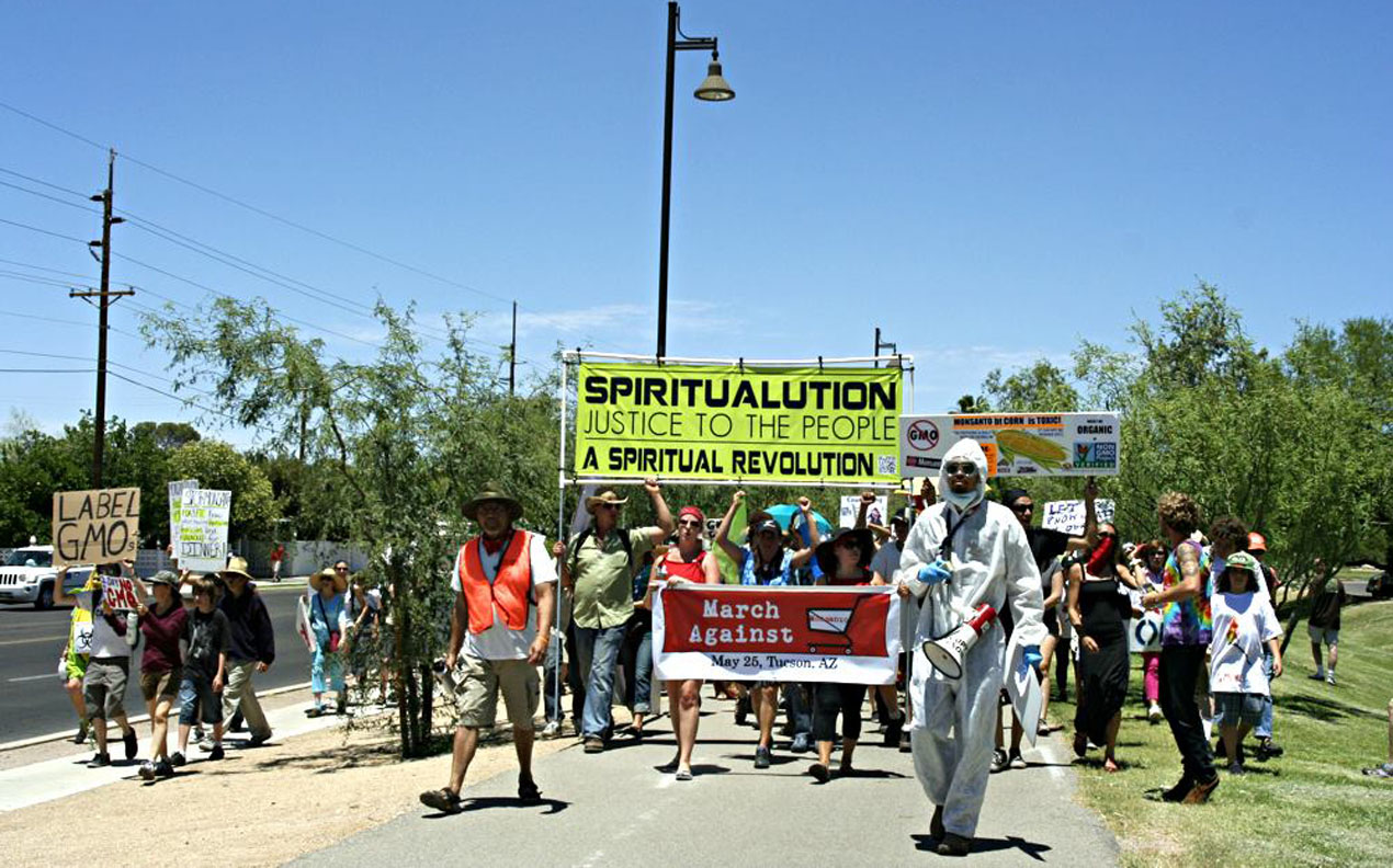 Spiritualution Campaign: monsanto
