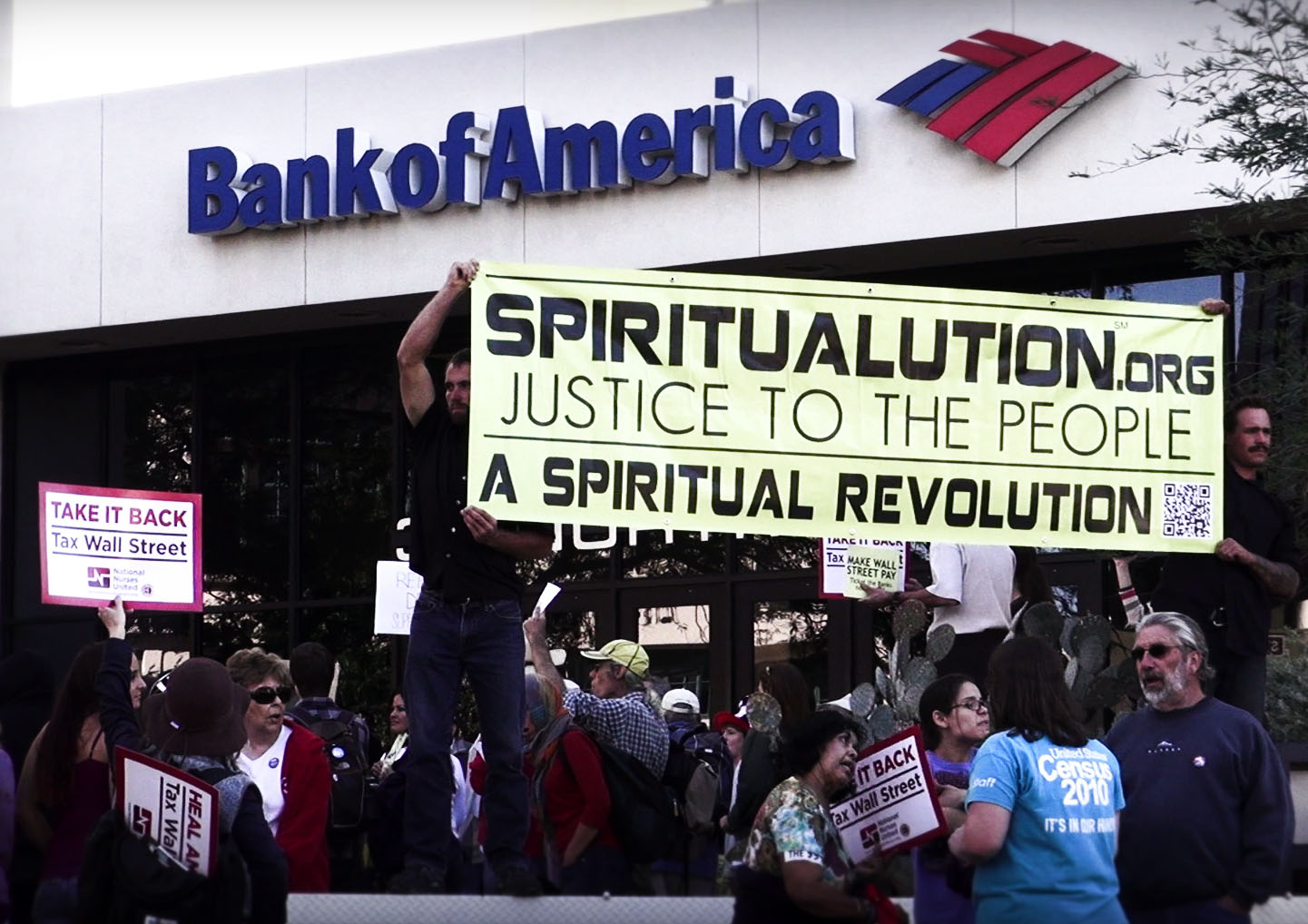 Spiritualution Campaign: occupy